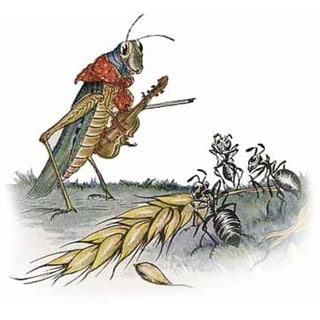 The grasshopper and the ants