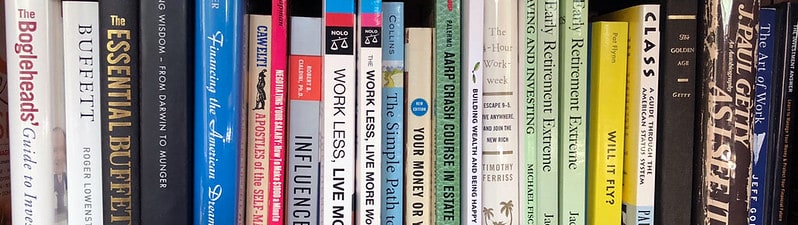 Shelf of Money Books