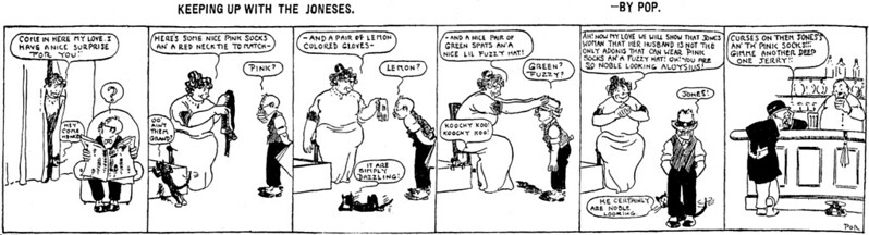 Keeping Up with the Joneses (04 April 1913)