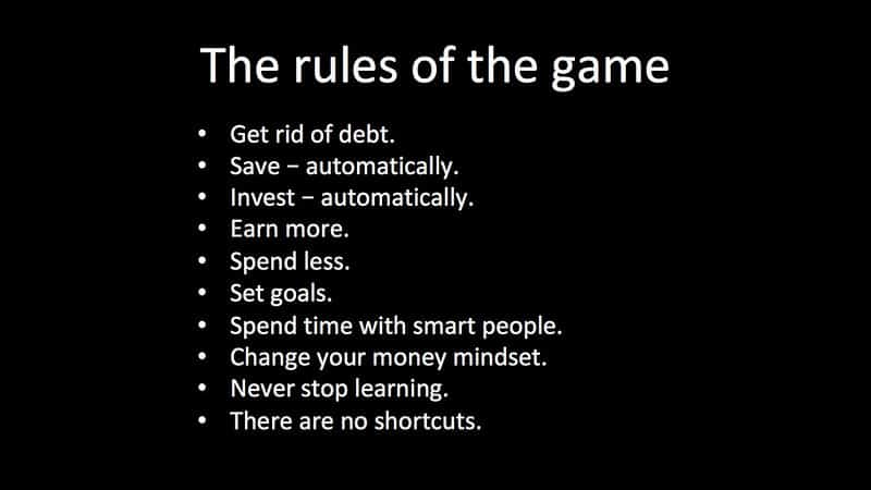 The rules of the game