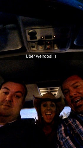 Josh Overmyer as Uber driver