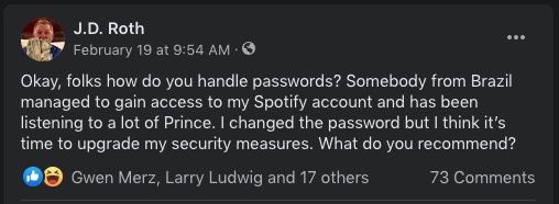 Asking about the best password managers