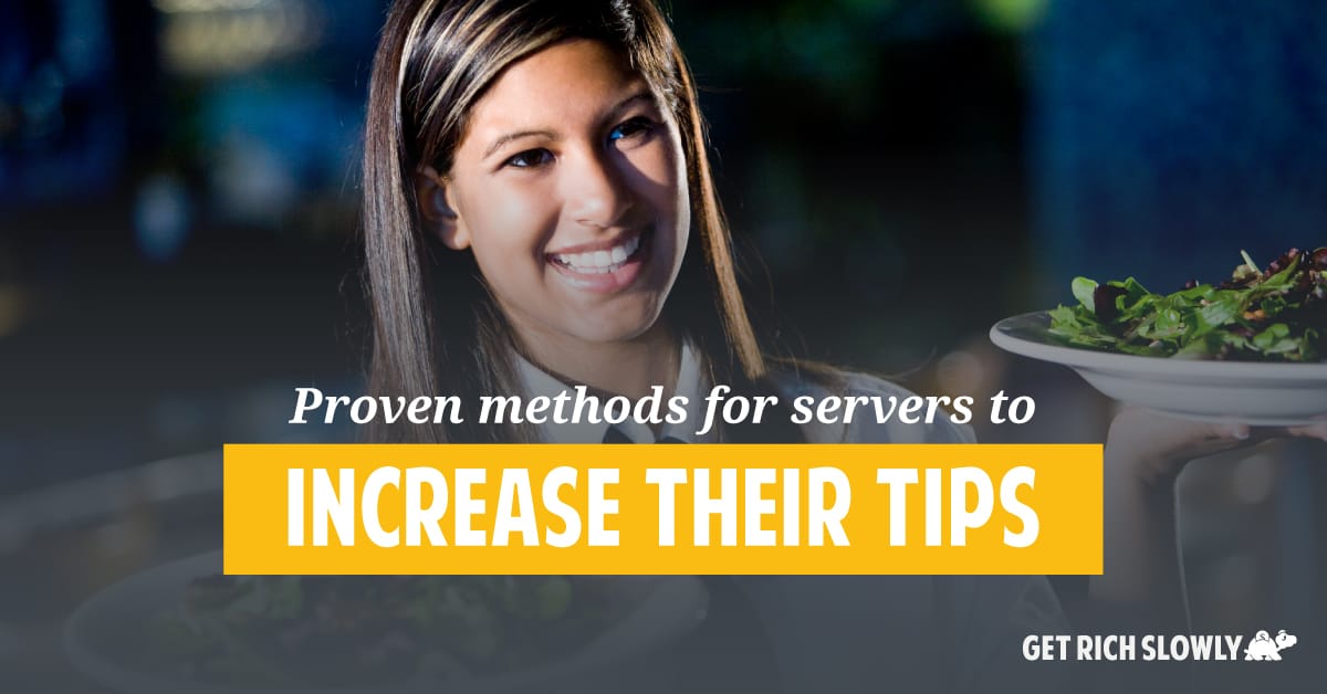 Proven methods for servers to increase their tips