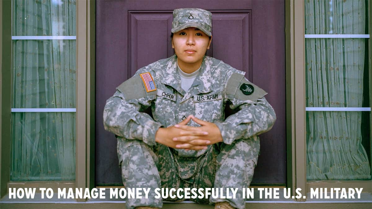 Managing money in the U.S. military