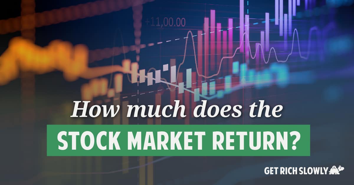 What is the average rate of return on stocks?