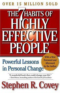 [The Seven Habits of Highly Effective People book cover]
